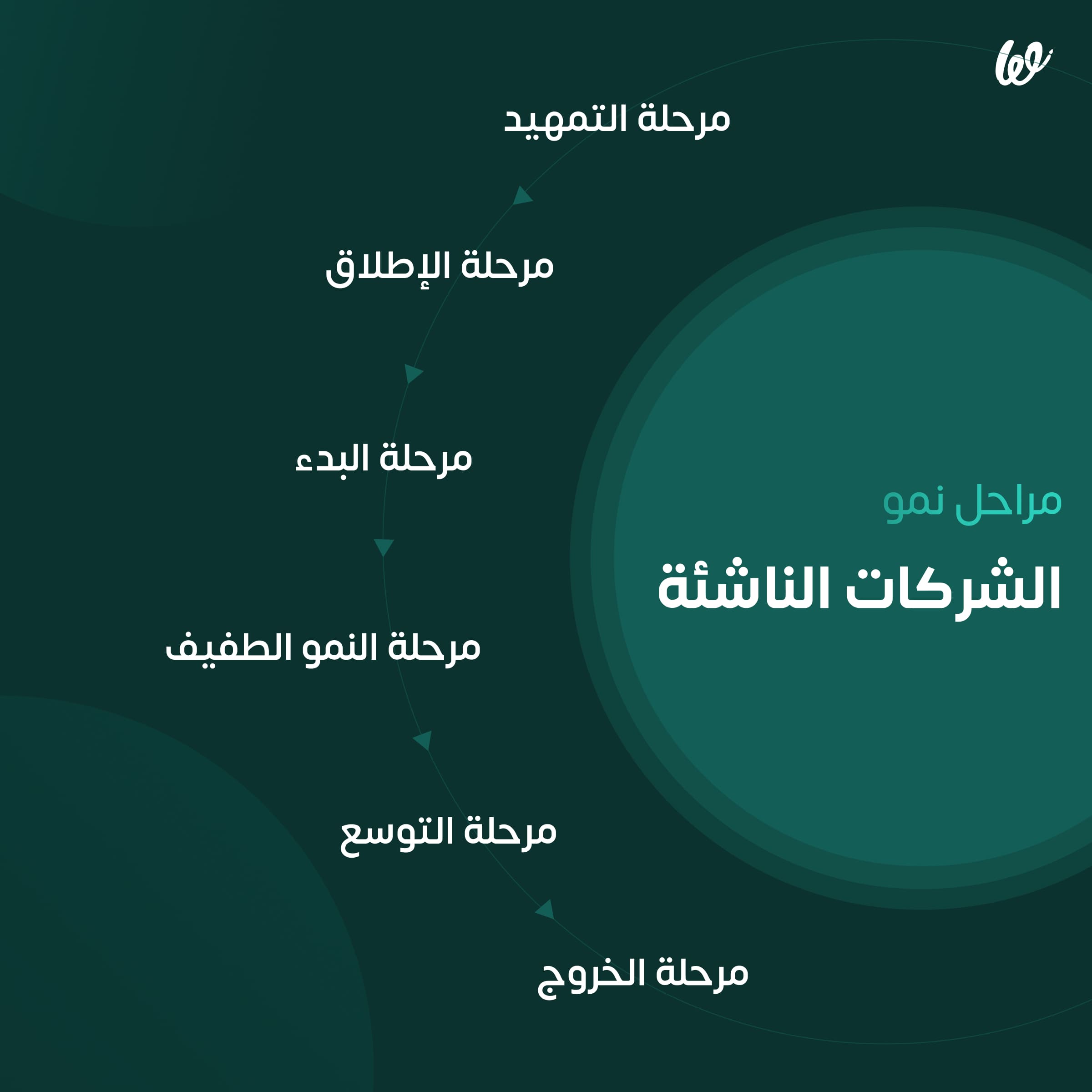 مراحل نمو الشركات الناشئة