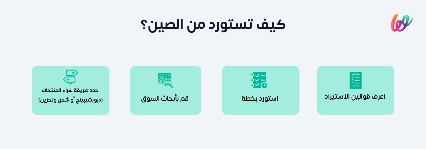 كيف أستورد من الصين