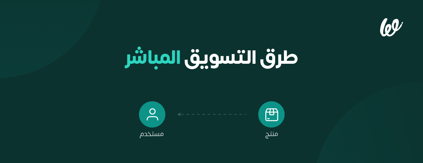 Infograph 1_ الفرق بين التسويق المباشر وغير المباشر (1)
